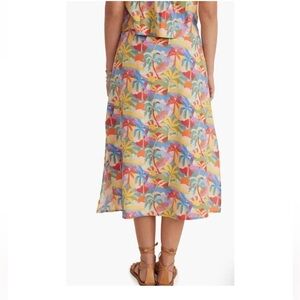 Marine Layer Ryan Palm Print Skirt Size 4